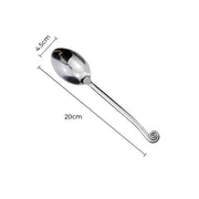Mapledale Drop Stainless Steel Spiral Flatware Set — gallery image 13