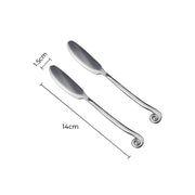 Mapledale Drop Stainless Steel Spiral Flatware Set — gallery image 14