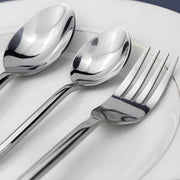 Mapledale Drop Stainless Steel Spiral Flatware Set — gallery image 4