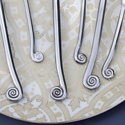 Mapledale Drop Stainless Steel Spiral Flatware Set — gallery image 9