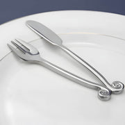 Mapledale Drop Stainless Steel Spiral Flatware Set — gallery image 7
