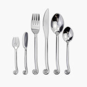 Mapledale Drop Stainless Steel Spiral Flatware Set — gallery image 1