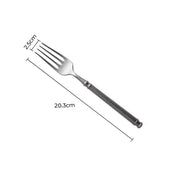 Silverwood Drop Stainless Steel Flatware Set — gallery image 23