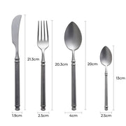 Silverwood Drop Stainless Steel Flatware Set — gallery image 13