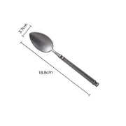 Silverwood Drop Stainless Steel Flatware Set — gallery image 27