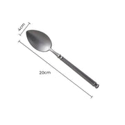 Silverwood Drop Stainless Steel Flatware Set — gallery image 16
