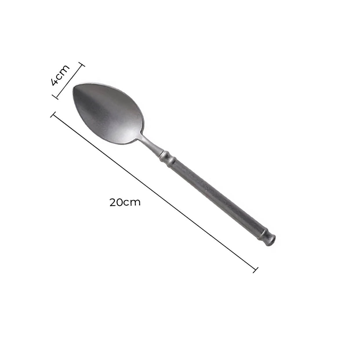 Silverwood Drop Stainless Steel Flatware Set — gallery image 16