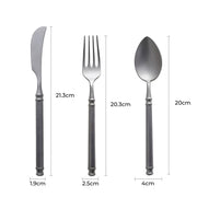 Silverwood Drop Stainless Steel Flatware Set — gallery image 15