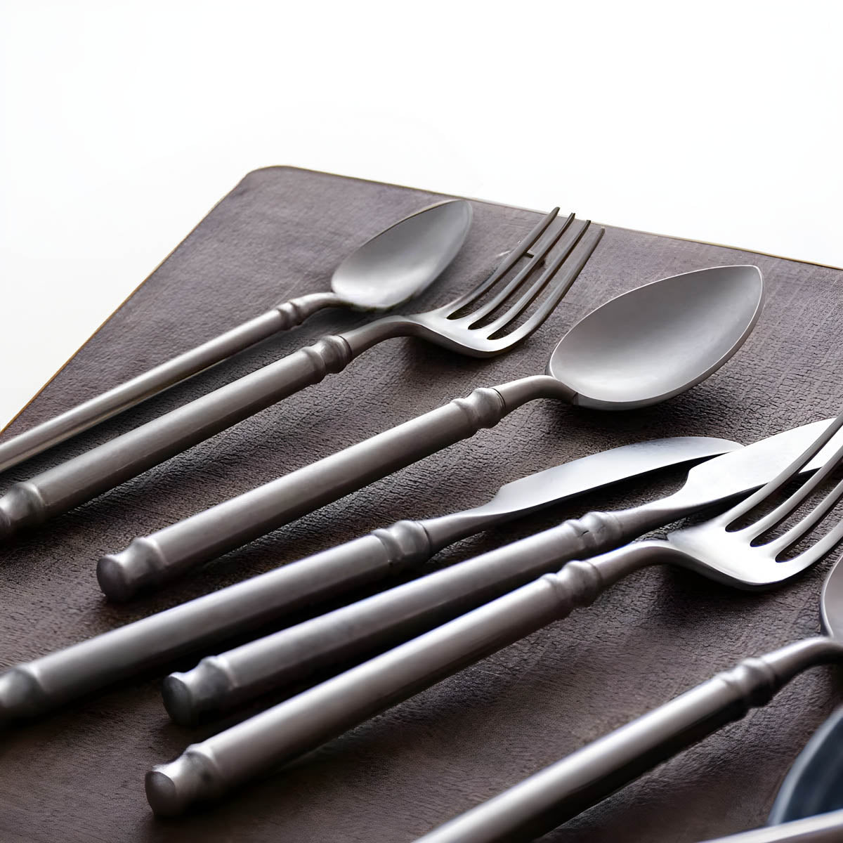 Silverwood Drop Stainless Steel Flatware Set — gallery image 10