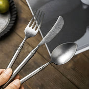 Silverwood Drop Stainless Steel Flatware Set — gallery image 11
