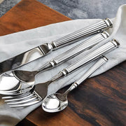 Whitmore Drop Stainless Steel Fluted Flatware Set — gallery image 4