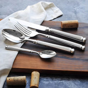 Whitmore Drop Stainless Steel Fluted Flatware Set — gallery image 9