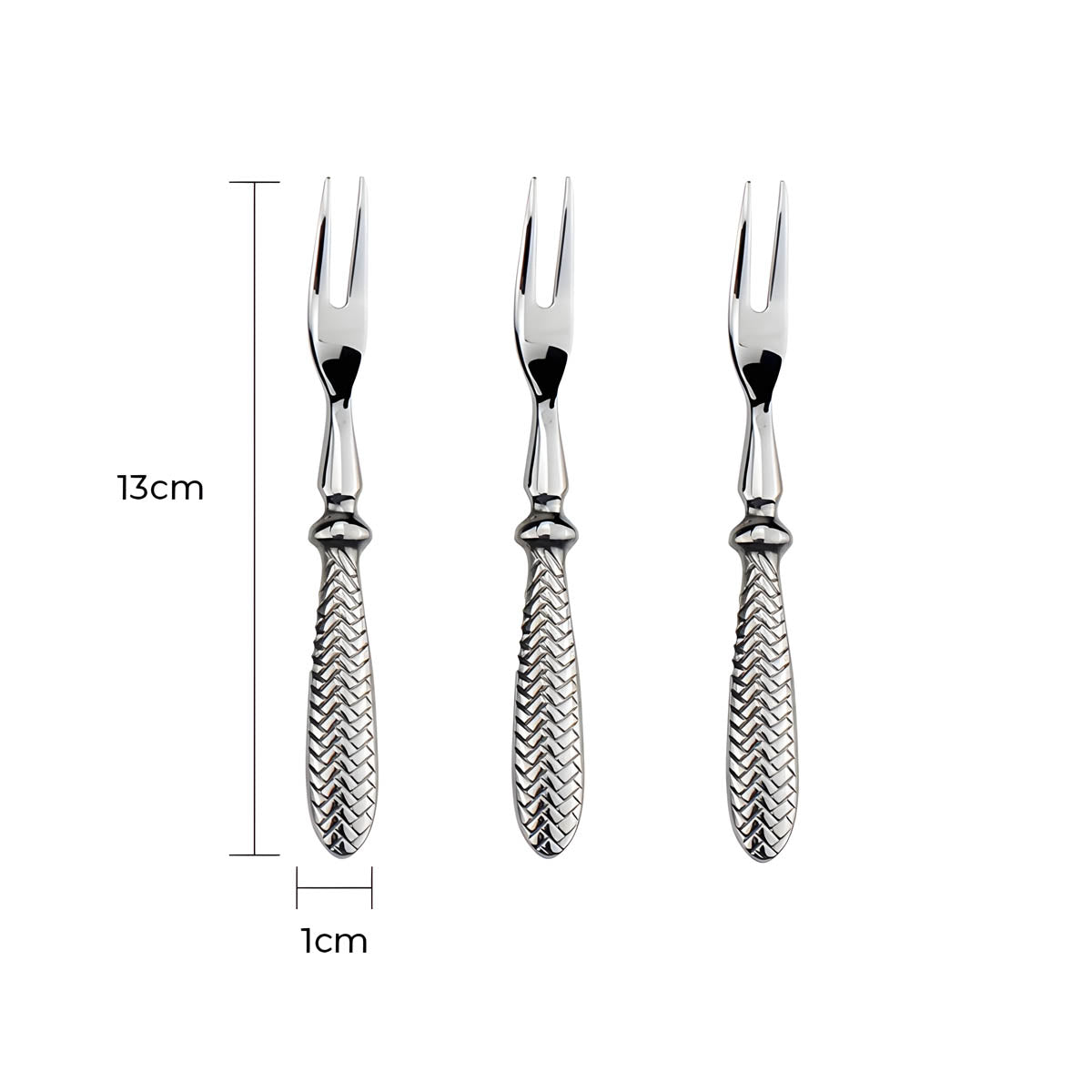 Woodford Drop Stainless Steel Flatware Set — gallery image 23