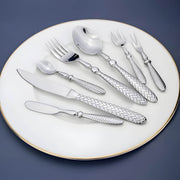 Woodford Drop Stainless Steel Flatware Set — gallery image 9