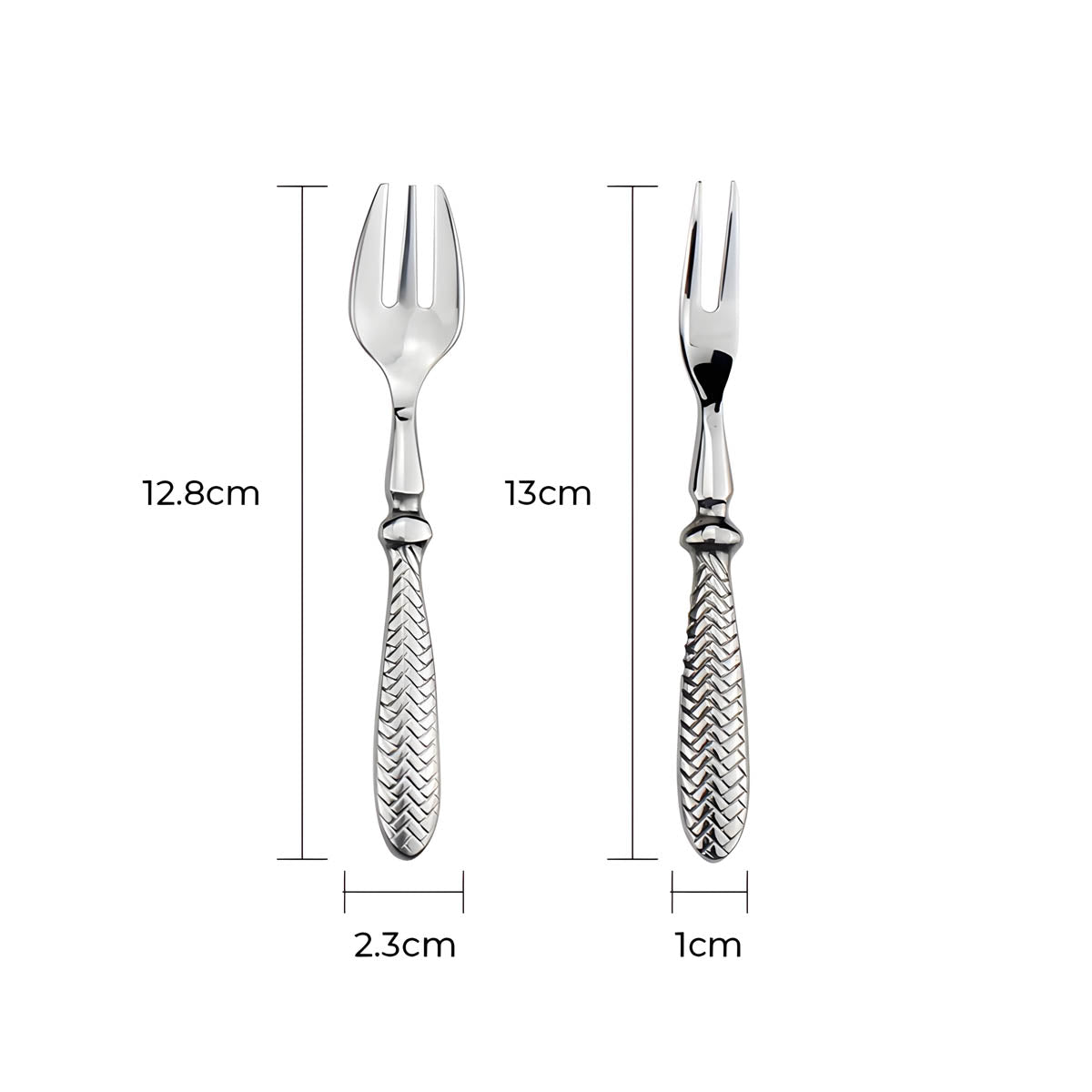 Woodford Drop Stainless Steel Flatware Set — gallery image 21