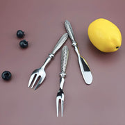 Woodford Drop Stainless Steel Flatware Set — gallery image 4