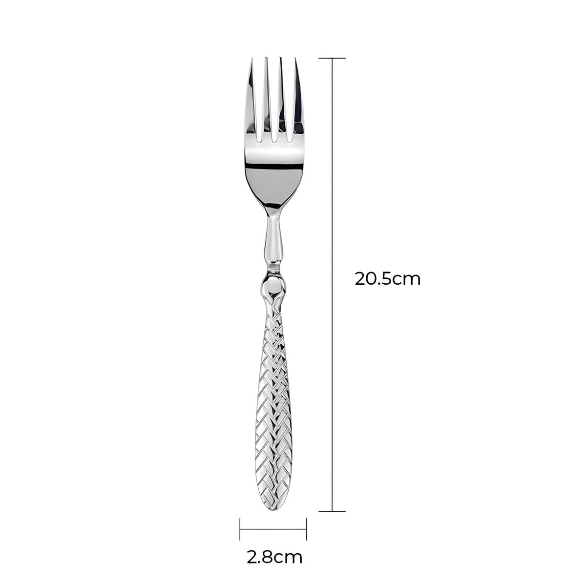 Woodford Drop Stainless Steel Flatware Set — gallery image 18
