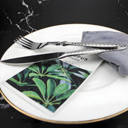 Woodford Drop Stainless Steel Flatware Set — gallery image 8