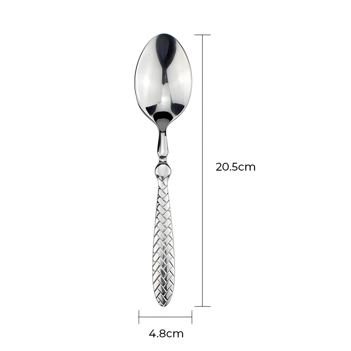 Woodford Drop Stainless Steel Flatware Set — gallery image 17