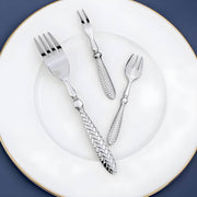 Woodford Drop Stainless Steel Flatware Set — gallery image 10