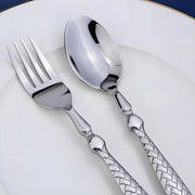 Woodford Drop Stainless Steel Flatware Set — gallery image 14