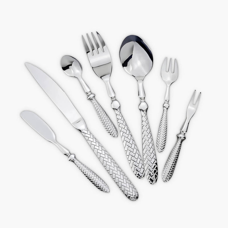 Woodford Drop Stainless Steel Flatware Set — gallery image 1