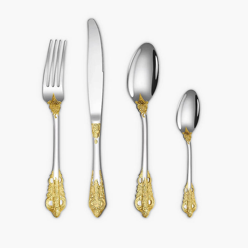 Alder Curve Stainless Steel Flatware Set — gallery image 1