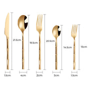 Bracken Curve Stainless Steel Flatware Set — gallery image 12