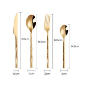 Bracken Curve Stainless Steel Flatware Set — gallery image 13