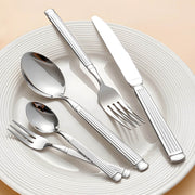 Cedar Curve Stainless Steel Linear Flatware Set — gallery image 7