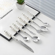 Kestrel Curve Stainless Steel Flatware Set — gallery image 7