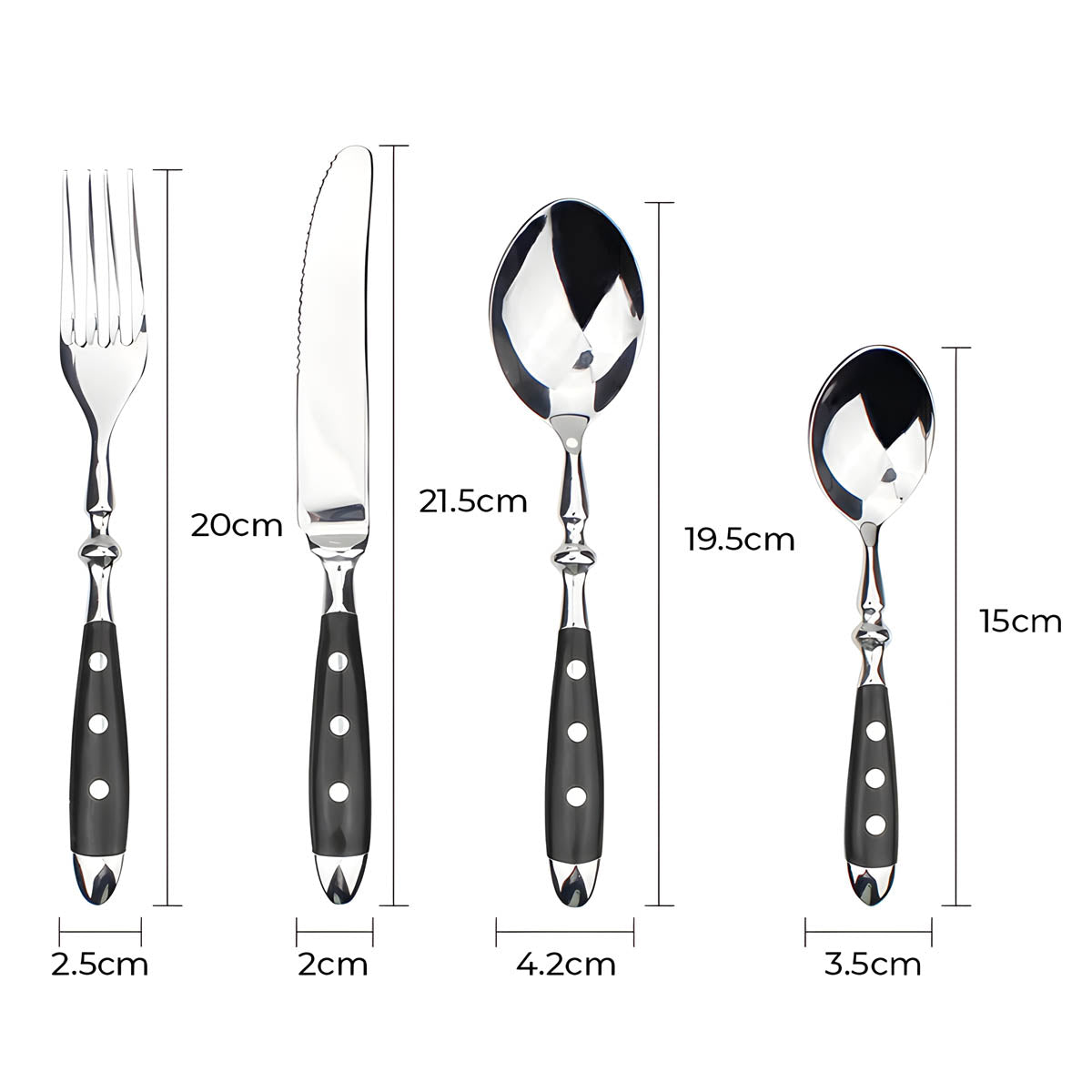 Juniper Curve Resin Flatware Set — gallery image 9