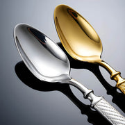 Hawthorn Curve Stainless Steel Flatware Set — gallery image 9