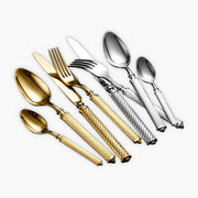 Hawthorn Curve Stainless Steel Flatware Set — gallery image 1