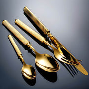 Hawthorn Curve Stainless Steel Flatware Set — gallery image 8