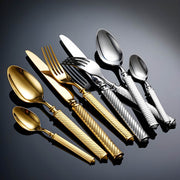 Hawthorn Curve Stainless Steel Flatware Set — gallery image 3