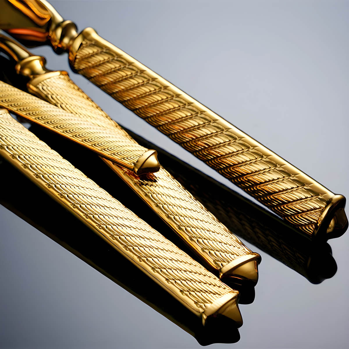 Hawthorn Curve Stainless Steel Flatware Set — gallery image 10