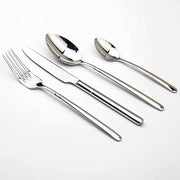 Wren Curve Stainless Steel Flatware Set — gallery image 5