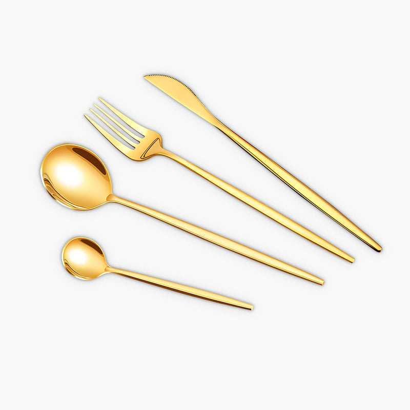 Tilden Curve Stainless Steel Flatware Set — gallery image 1