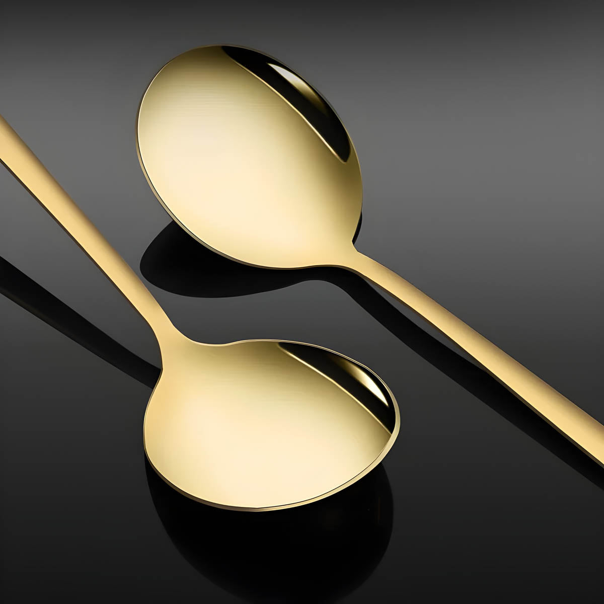 Tilden Curve Stainless Steel Flatware Set — gallery image 5