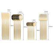 Tilden Curve Stainless Steel Flatware Set — gallery image 8