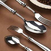 Reed Curve Stainless Steel Flatware Set — gallery image 6