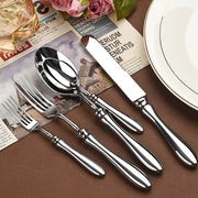Reed Curve Stainless Steel Flatware Set — gallery image 4
