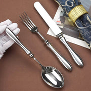 Reed Curve Stainless Steel Flatware Set — gallery image 8