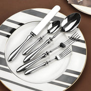 Reed Curve Stainless Steel Flatware Set — gallery image 5
