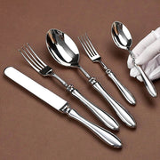 Reed Curve Stainless Steel Flatware Set — gallery image 7
