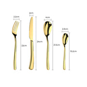 Fenwick Curve Stainless Steel Flatware Set — gallery image 13