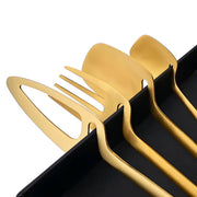 Marlow Curve Stainless Steel Flatware Set — gallery image 14