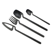 Marlow Curve Stainless Steel Flatware Set — gallery image 2