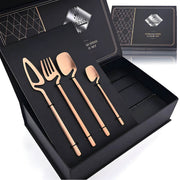 Marlow Curve Stainless Steel Flatware Set — gallery image 12
